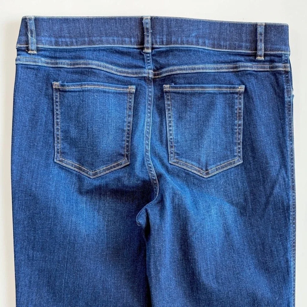 SPANX Pull On Flare Jeans High Rise Dark Wash XL NWT